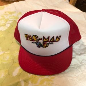 PAC-MAN Midway 1981 Patch Vintage Baseball Cap.